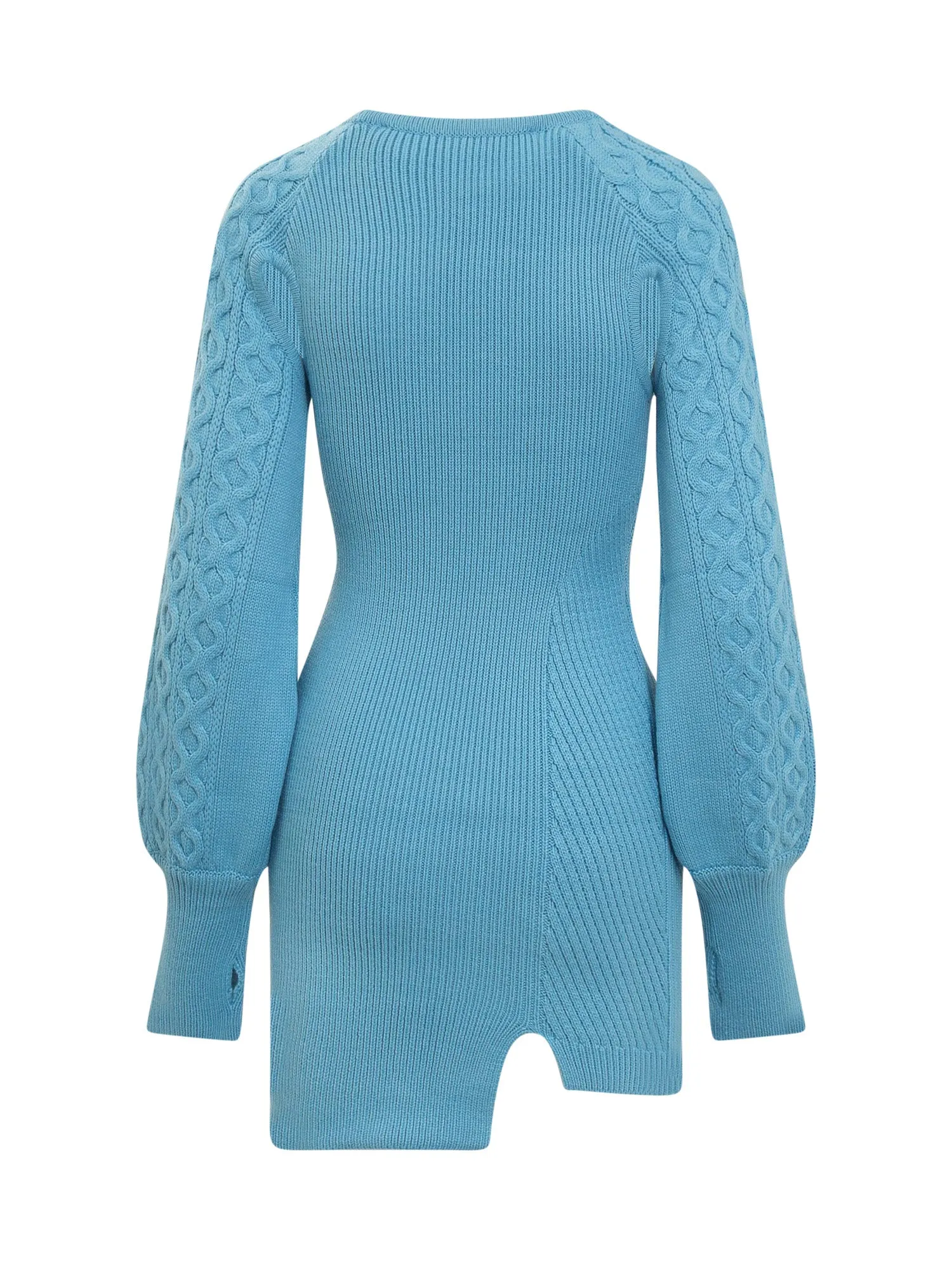 Andersson Bell Batty Cut Out Mini Knit Dress