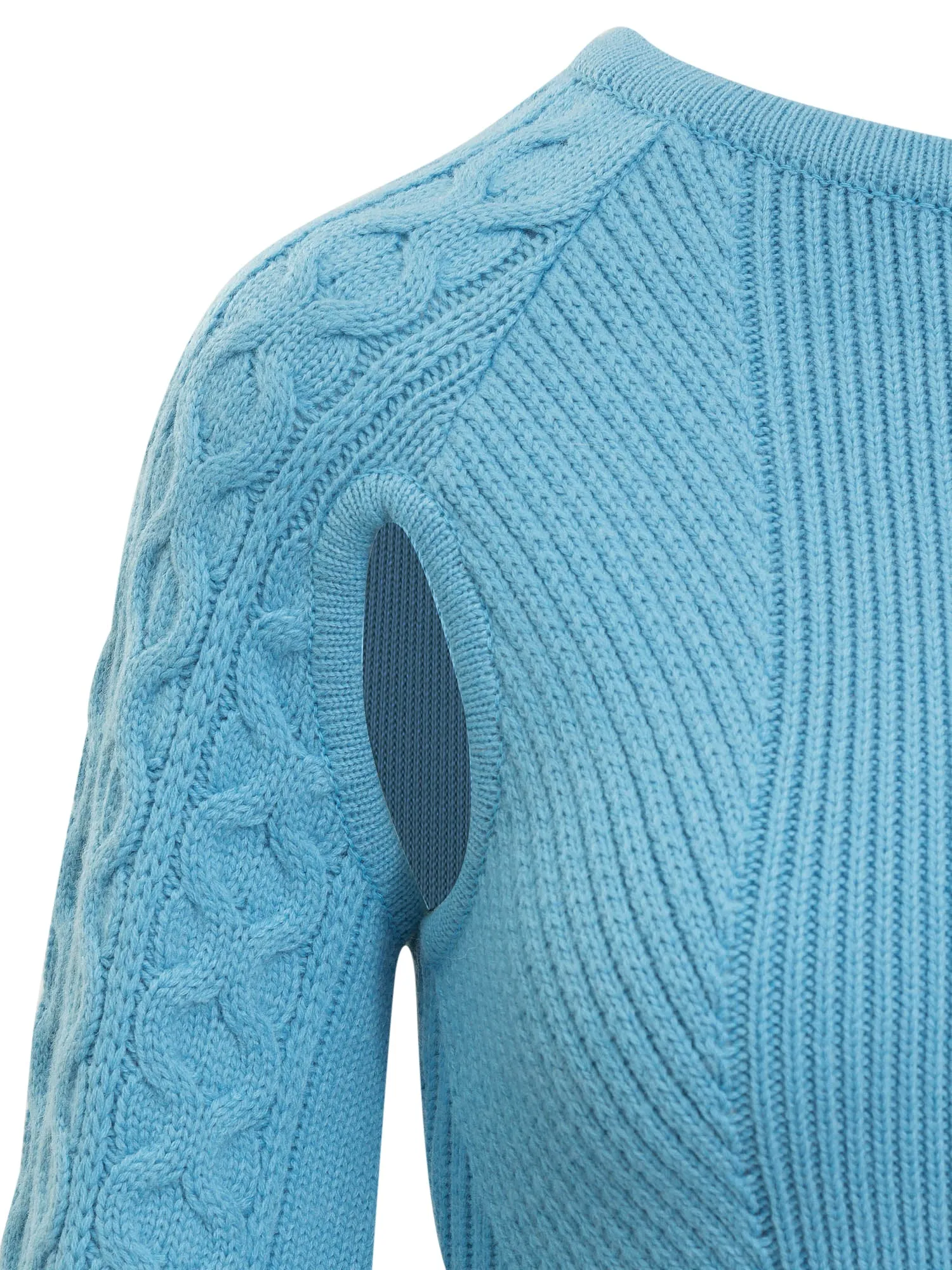 Andersson Bell Batty Cut Out Mini Knit Dress