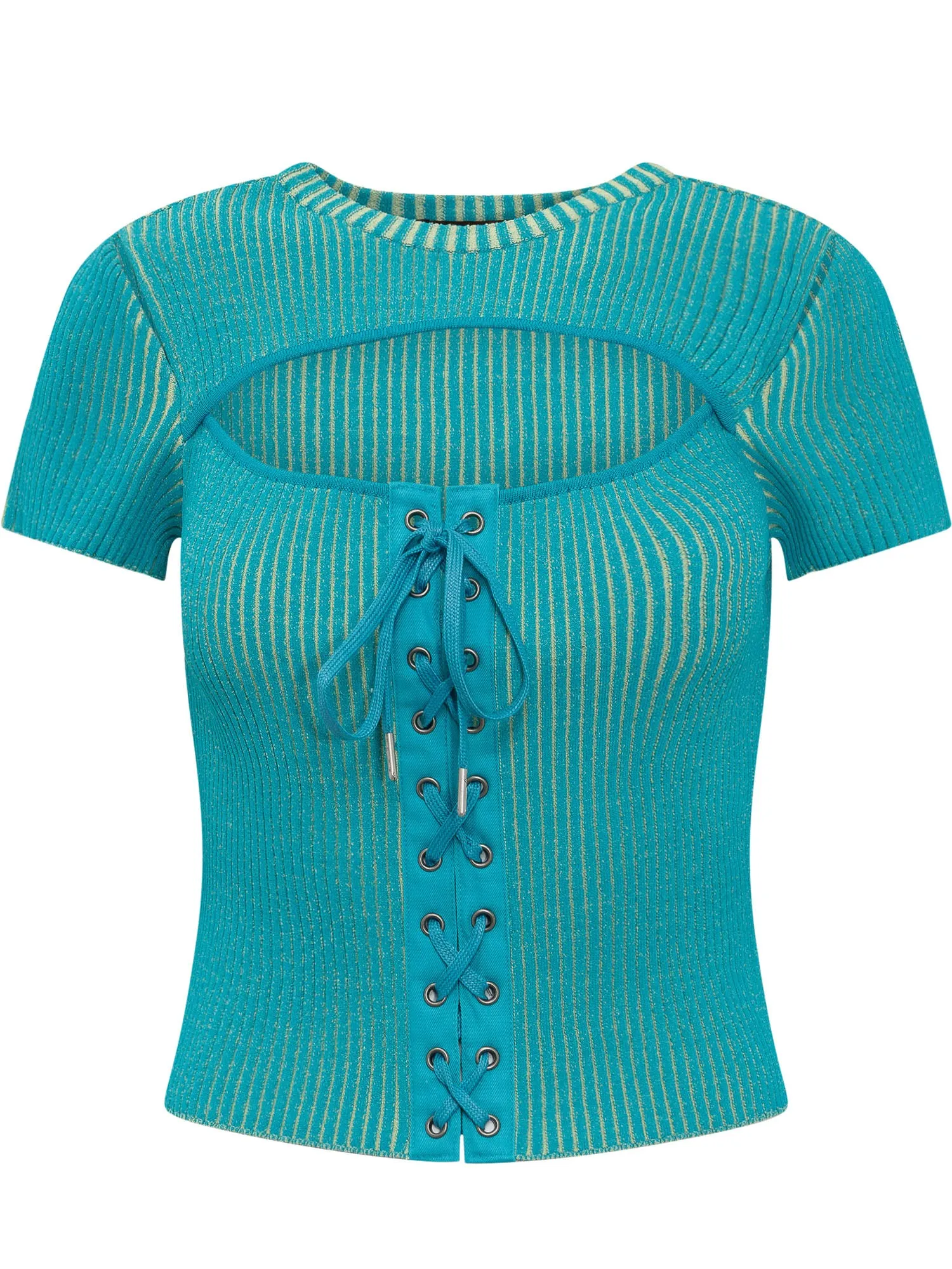 Andersson Bell Inez Cut-Out Knitted Top