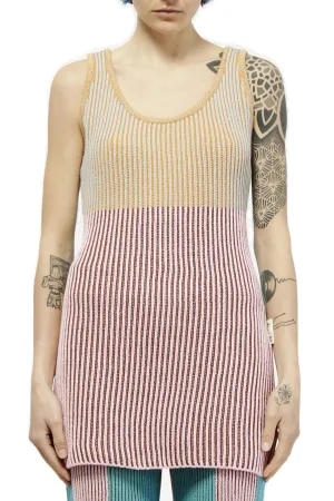 Andersson Bell Kaia Color-Block Knitted Mini Dress