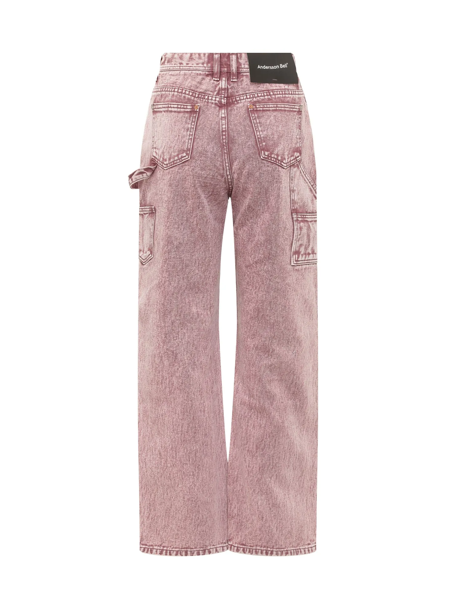 Andersson Bell Logo Patch Overdyed Jeans