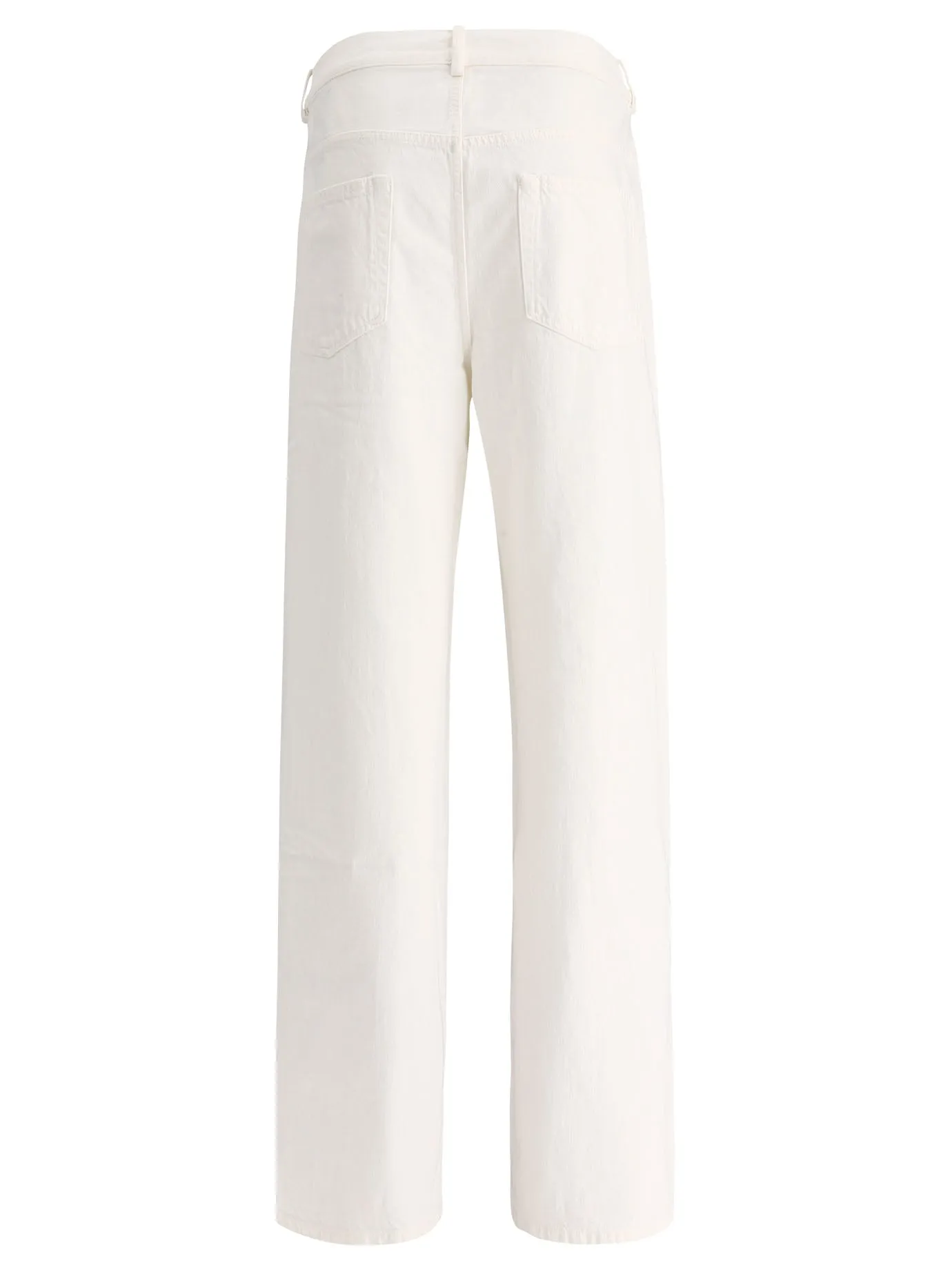 Ann Demeulemeester High Waist Straight Leg Jeans