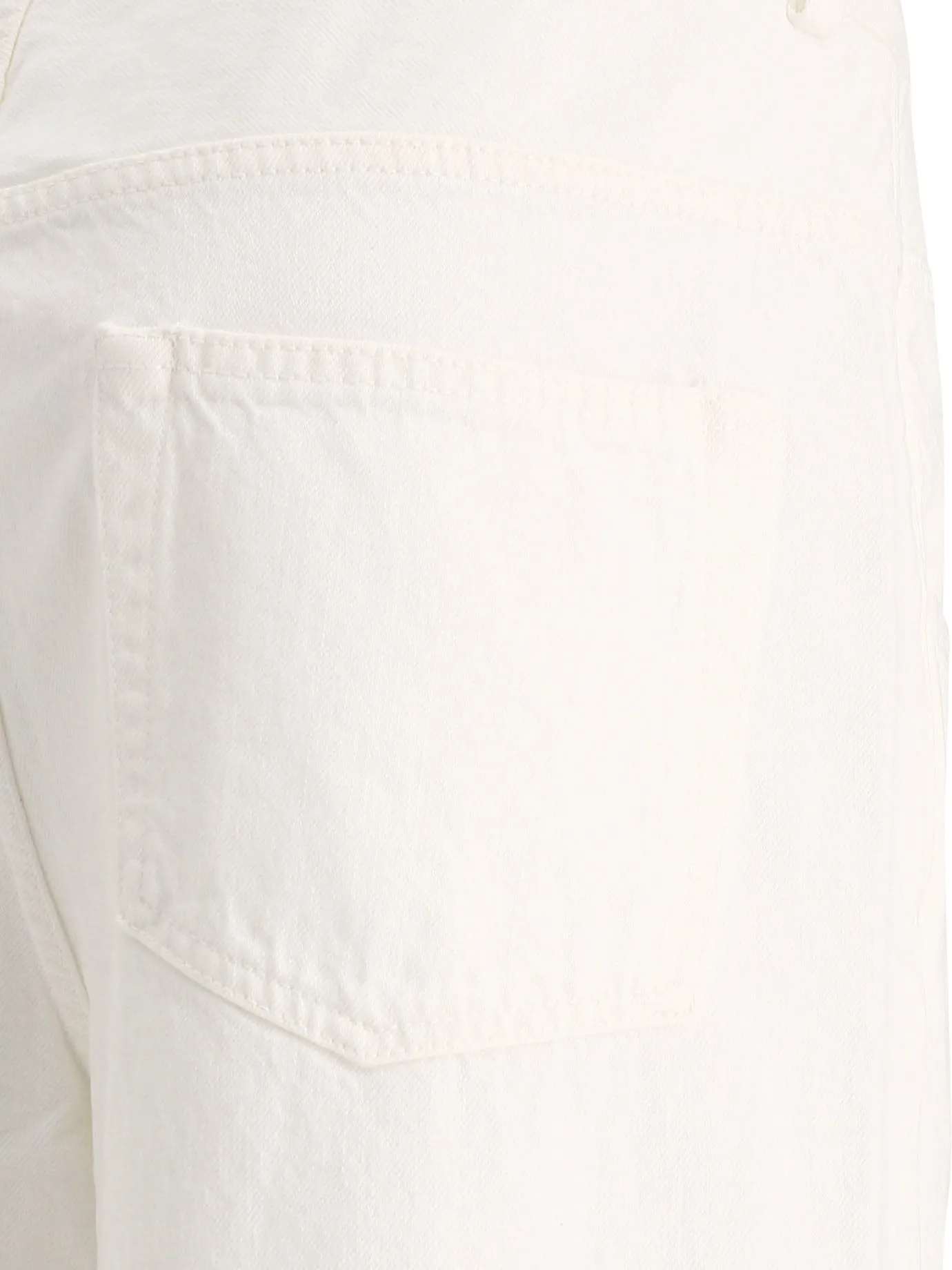 Ann Demeulemeester High Waist Straight Leg Jeans