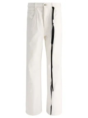 Ann Demeulemeester High Waist Straight Leg Jeans