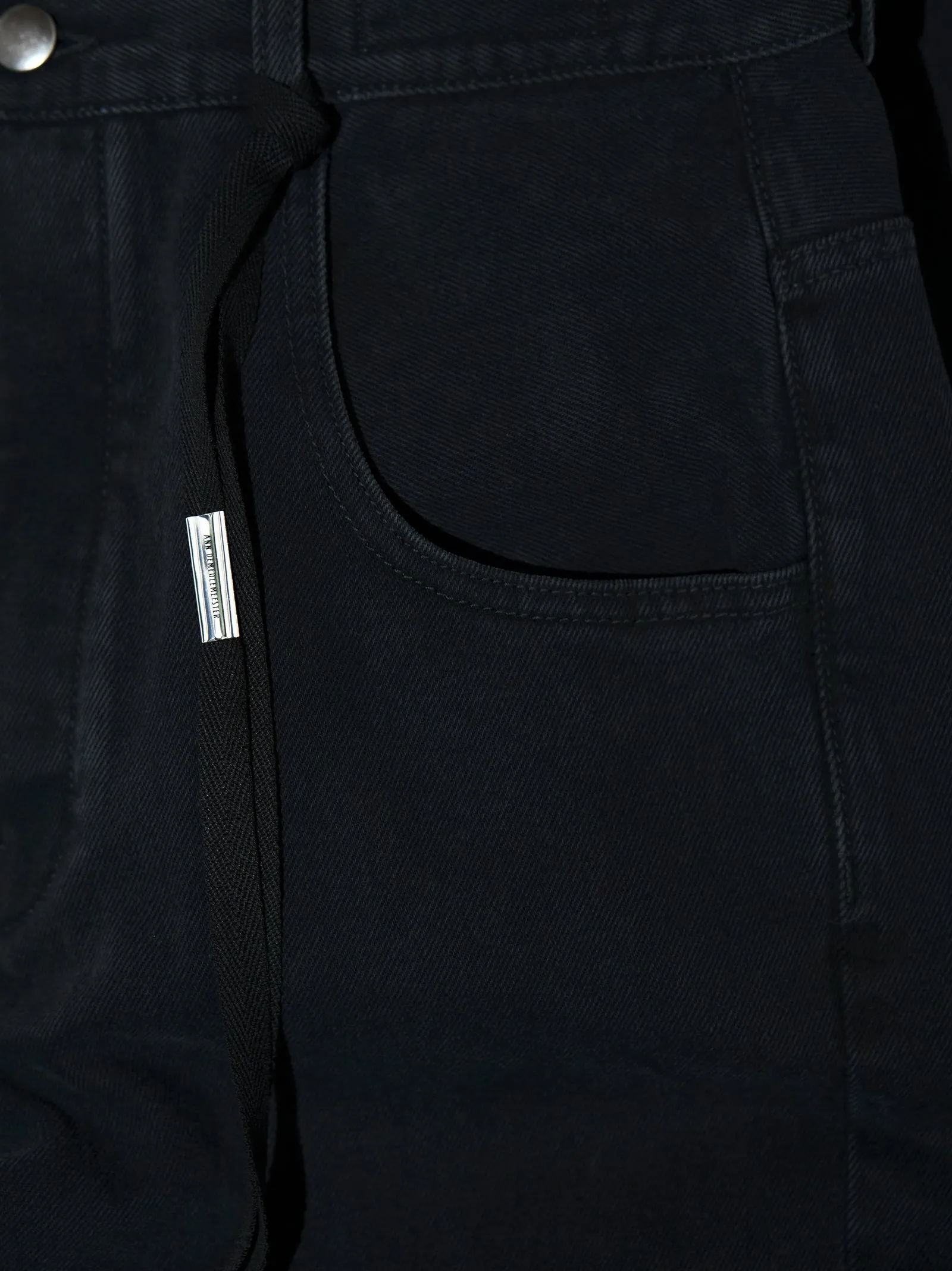 Ann Demeulemeester Wide Leg High-Rise Trousers