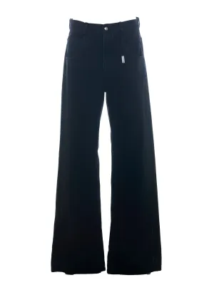 Ann Demeulemeester Wide Leg High-Rise Trousers