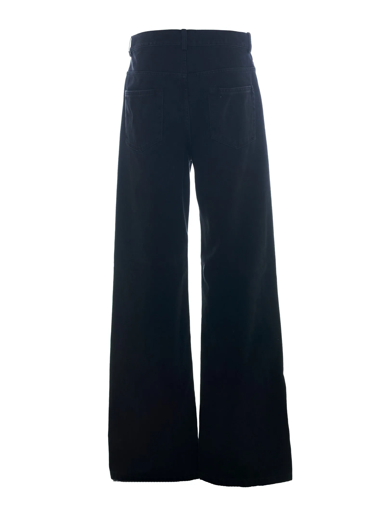 Ann Demeulemeester Wide Leg High-Rise Trousers