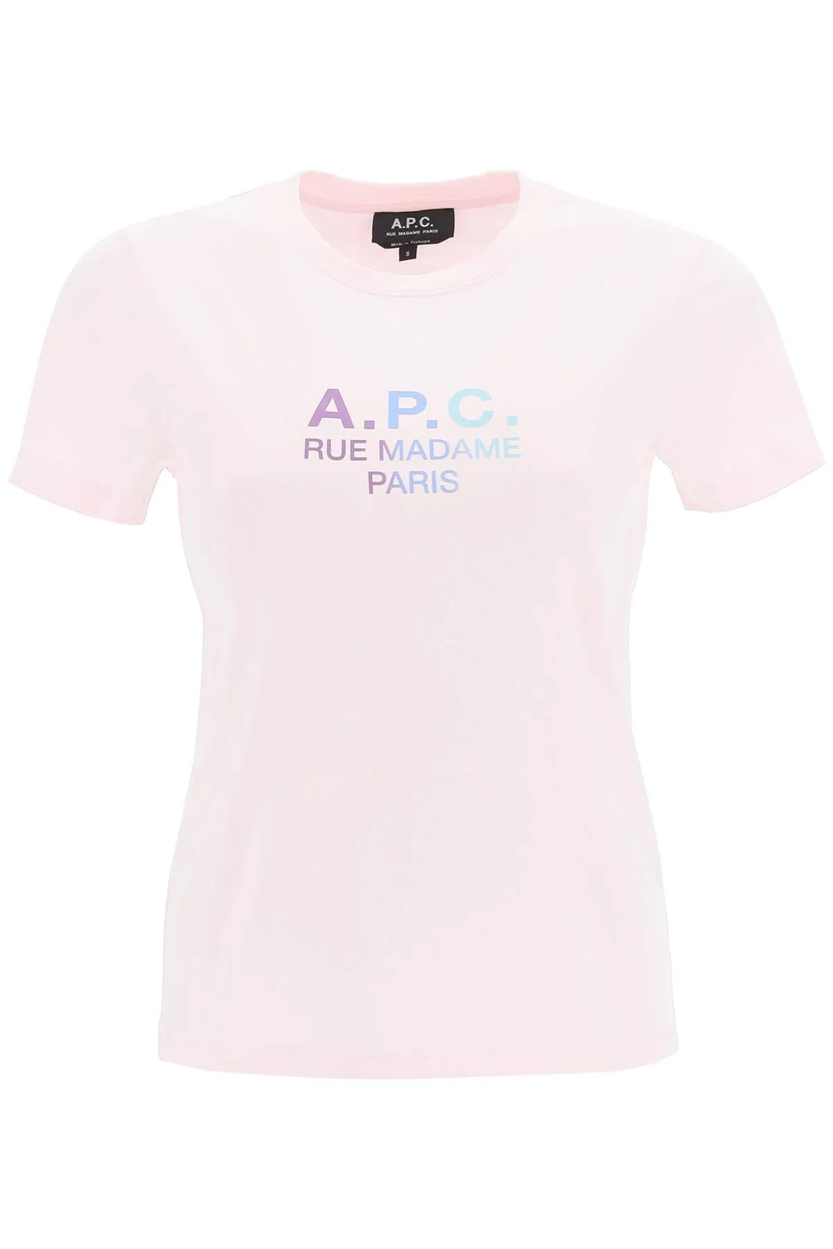 A.P.C. Rue Madame Paris Logo Printed T-Shirt