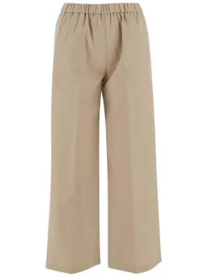 Aspesi High Waist Wide Leg Trousers