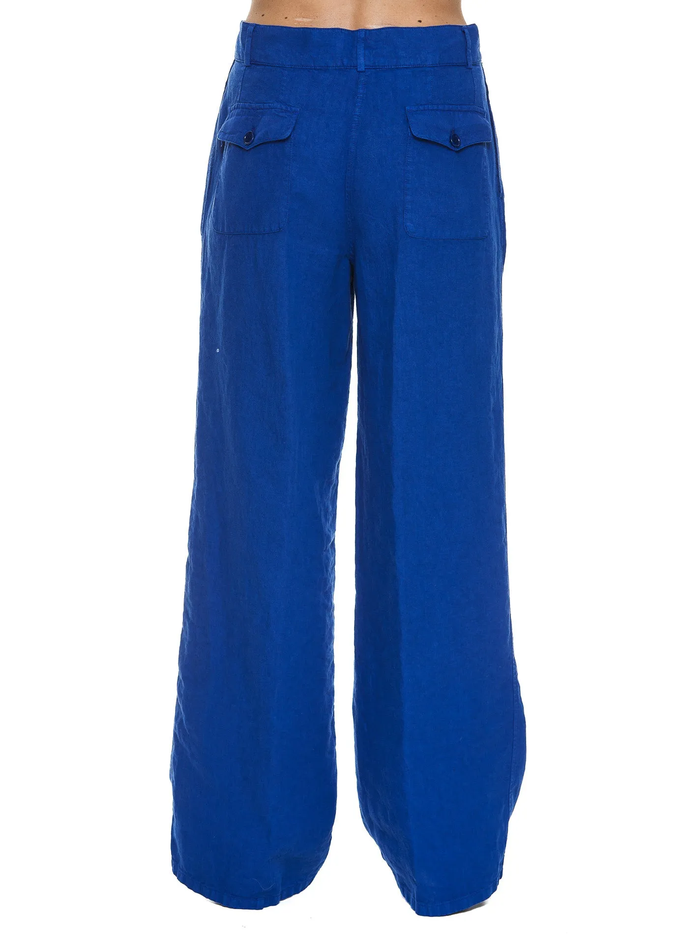 Aspesi High Waisted Wide-Leg Trousers