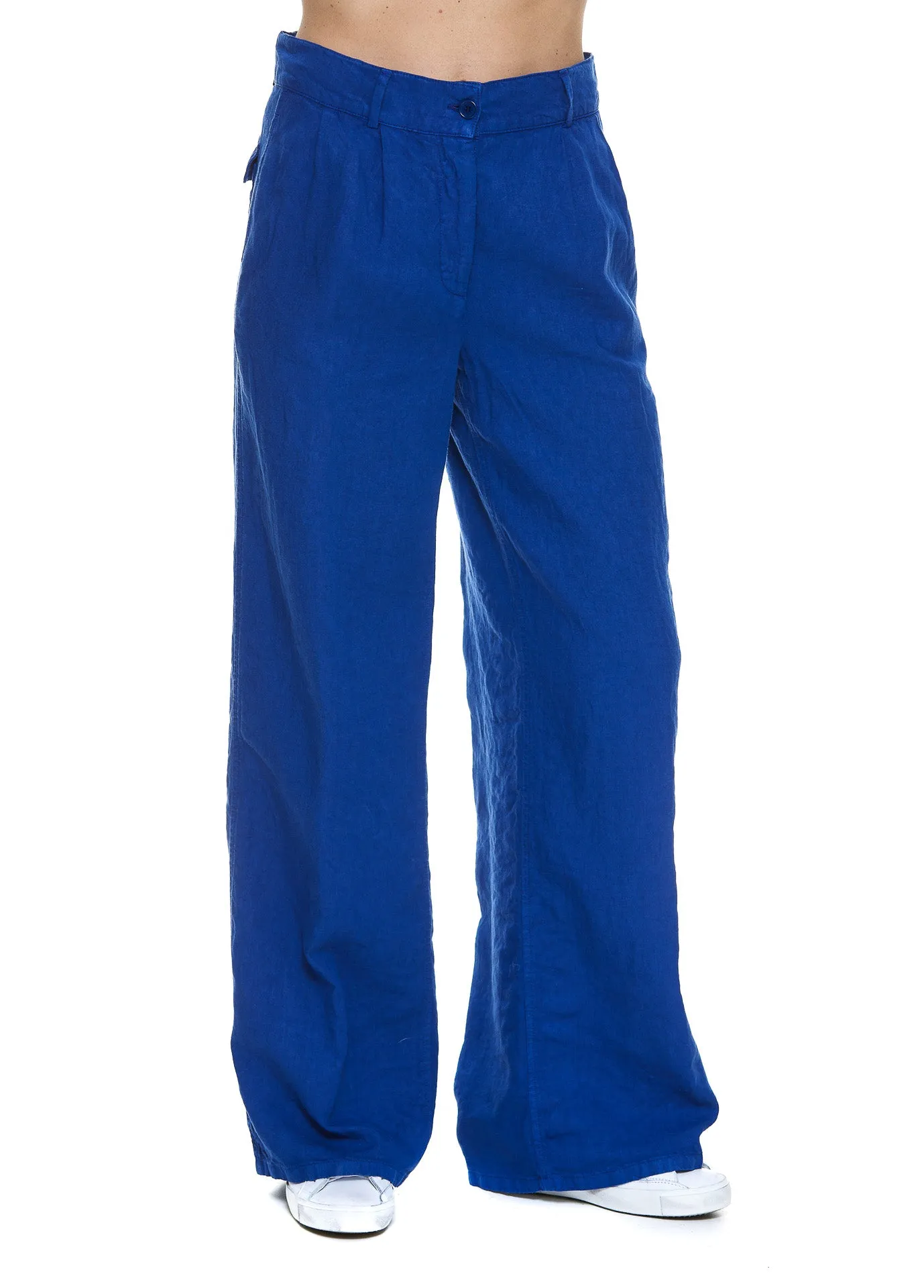 Aspesi High Waisted Wide-Leg Trousers