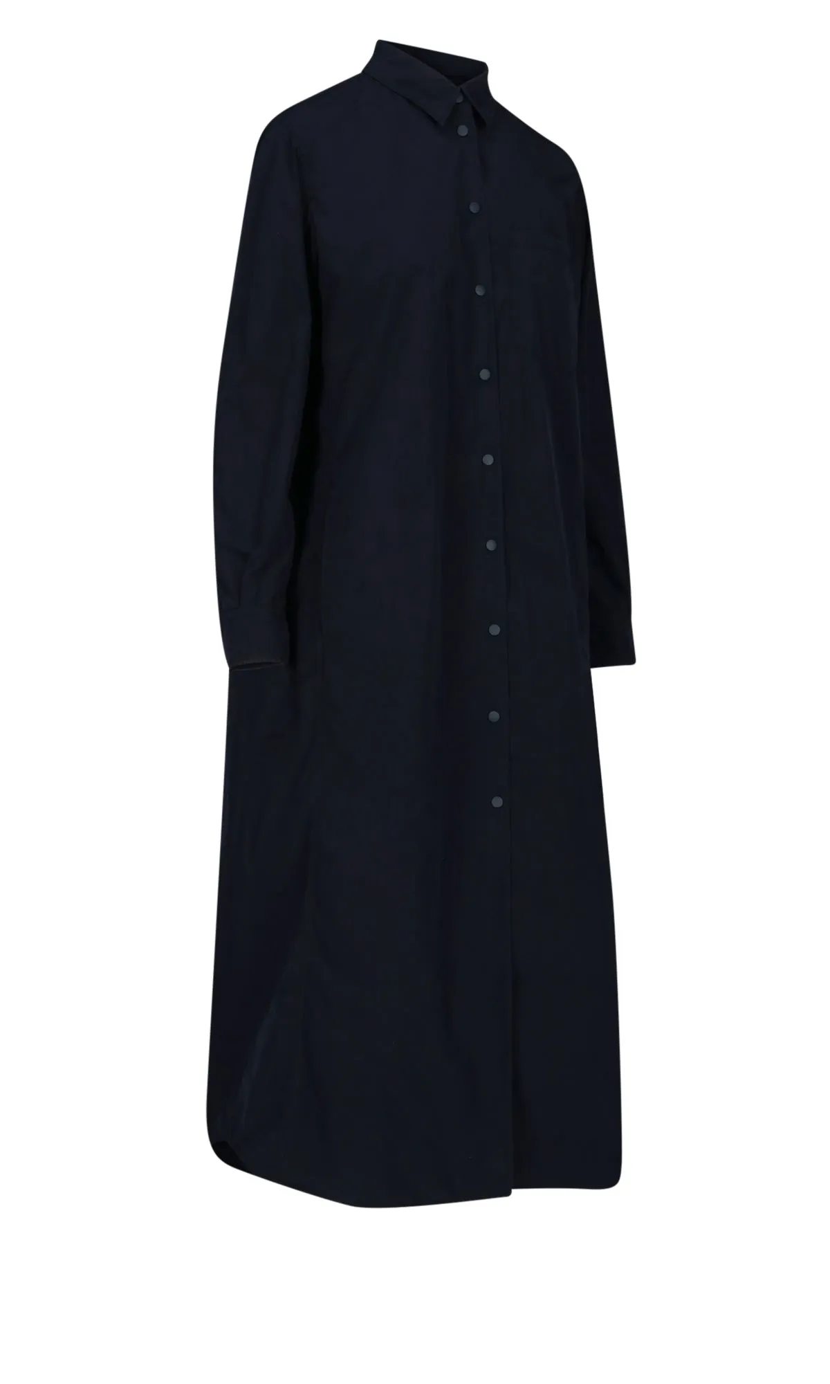 Aspesi Oversized Buttoned Shirt Coat