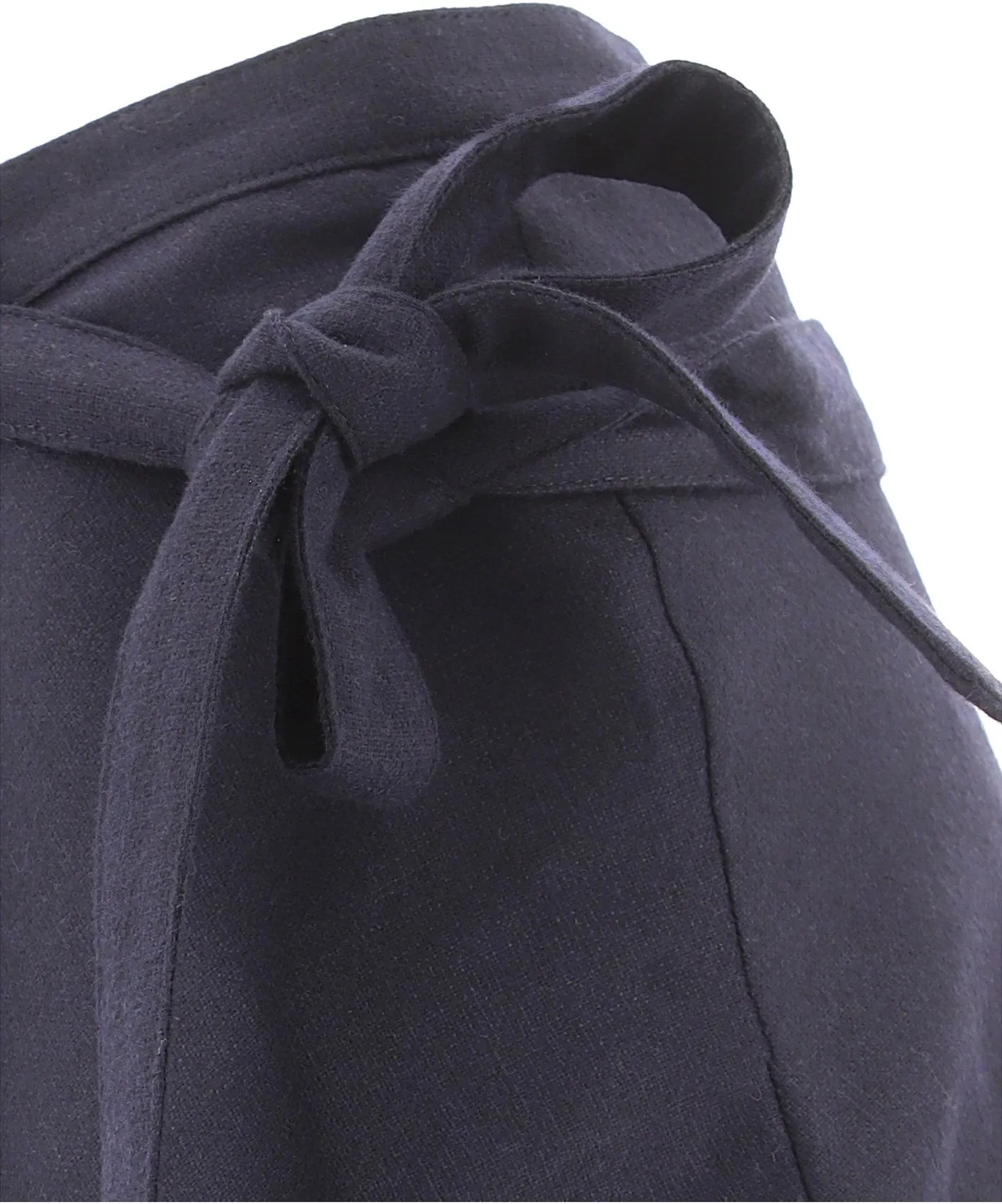 Aspesi Tie-Detailed Wrapped Midi Skirt