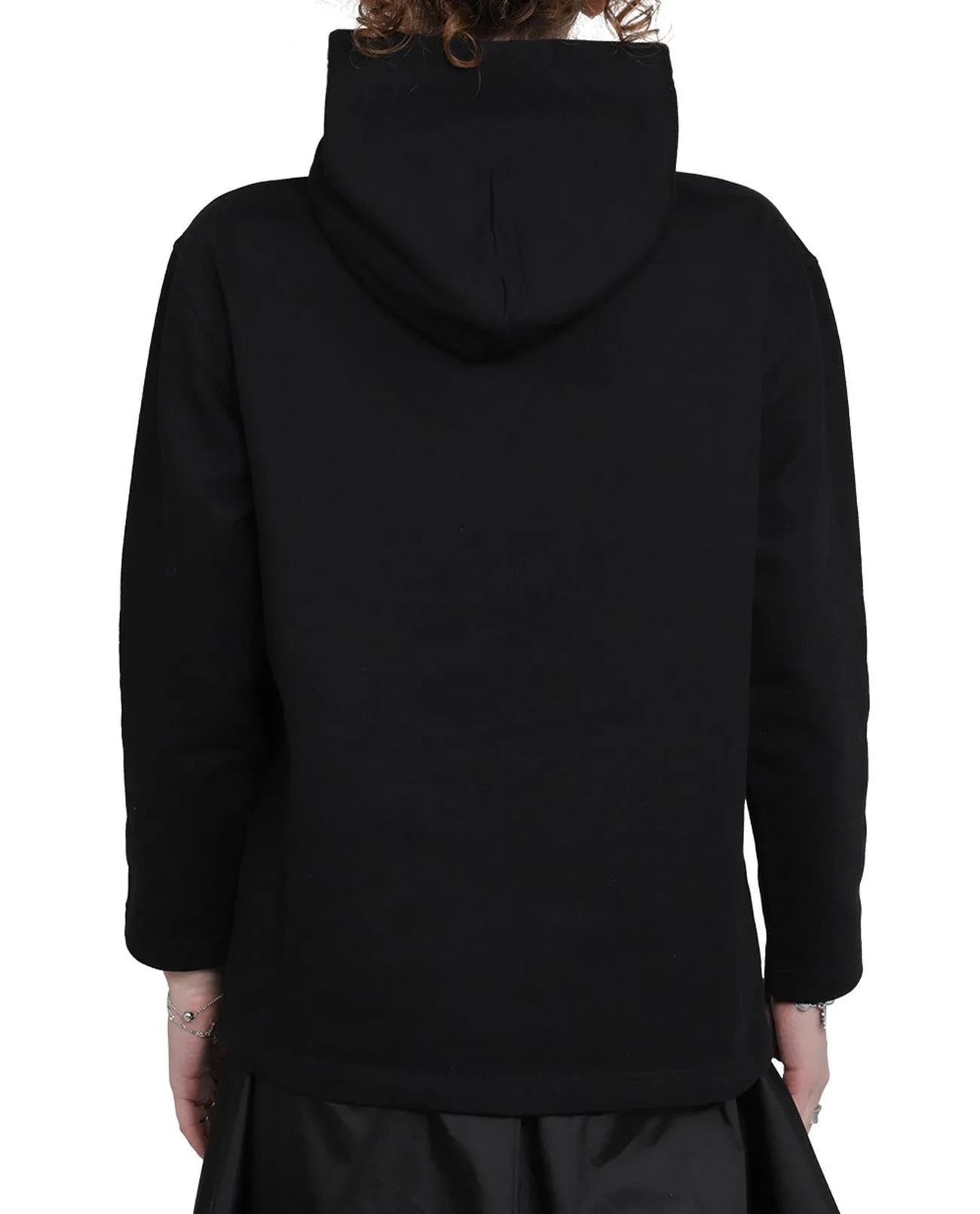 Balenciaga Bb Cropped Hoodie