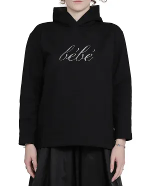 Balenciaga Bb Cropped Hoodie