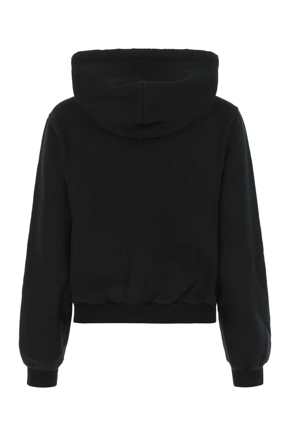 Balenciaga Logo Embroidered Drawstring Hoodie