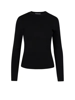 Balenciaga Logo Tag Crewneck Sweater