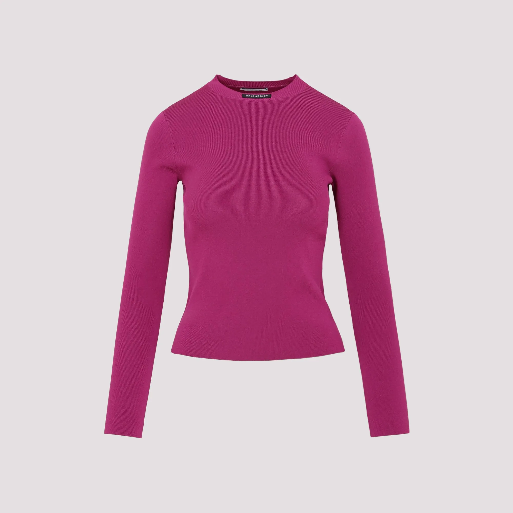 Balenciaga Logo Tag Crewneck Sweater
