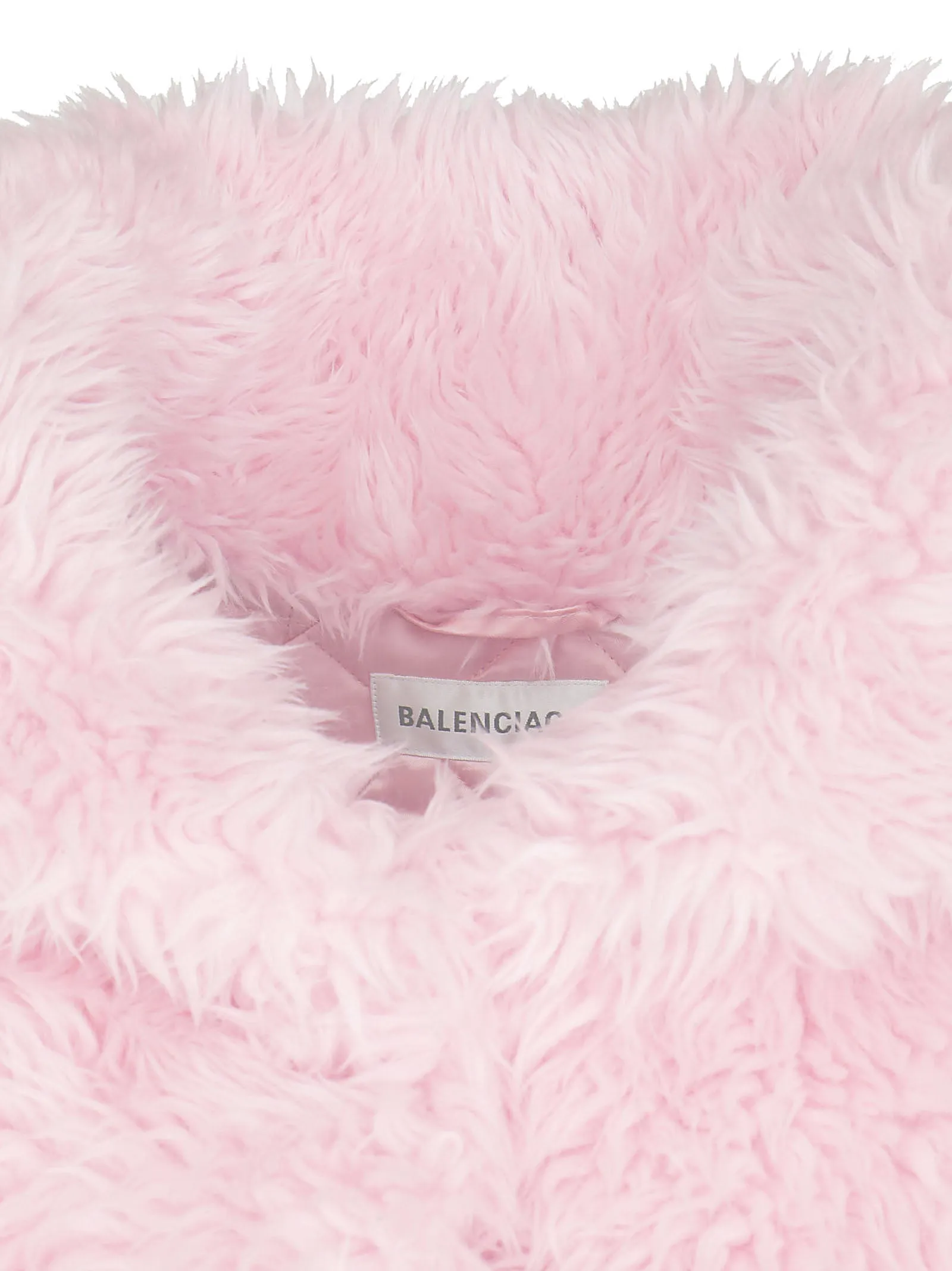 Balenciaga Swing Faux Fur Coat