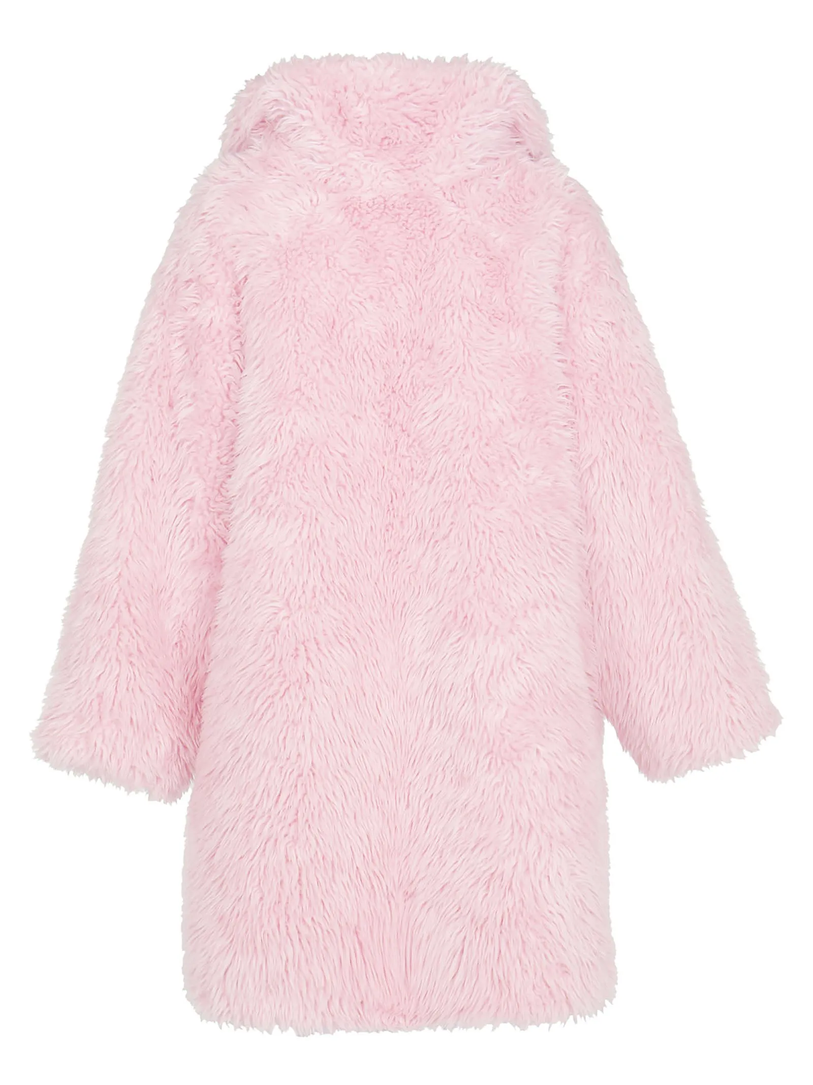 Balenciaga Swing Faux Fur Coat