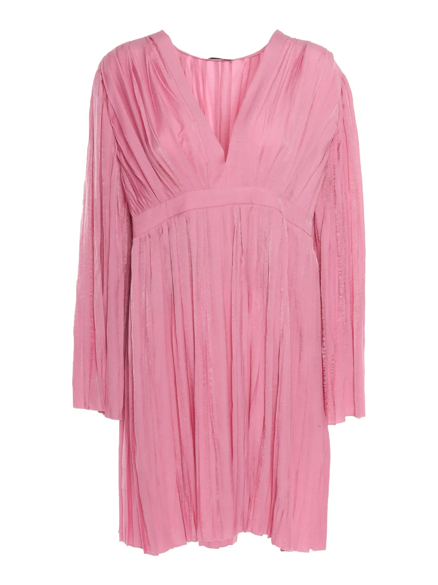 Ballantyne Ruched V-Neck Dress