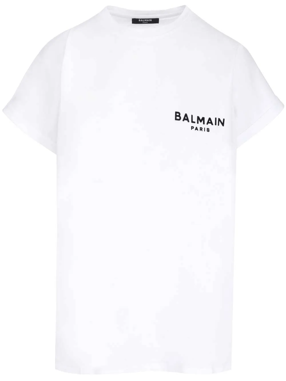 Balmain Logo Printed Crewneck T-Shirt