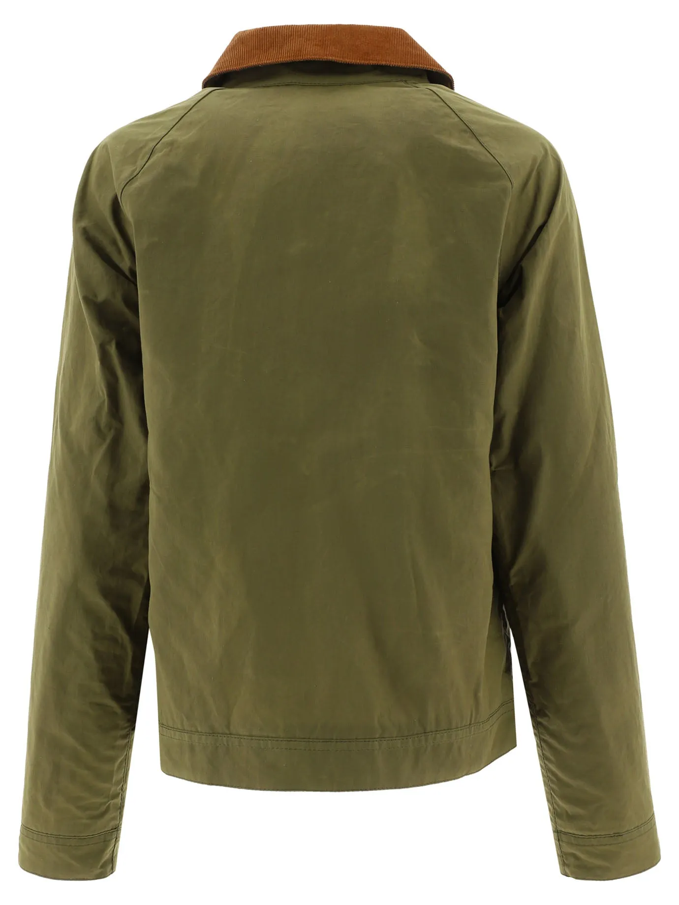 Barbour Logo Embroidered Zipped Jacket