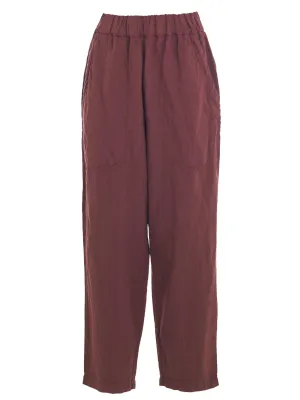 Barena Crinkled Effect Straight-Leg Trousers