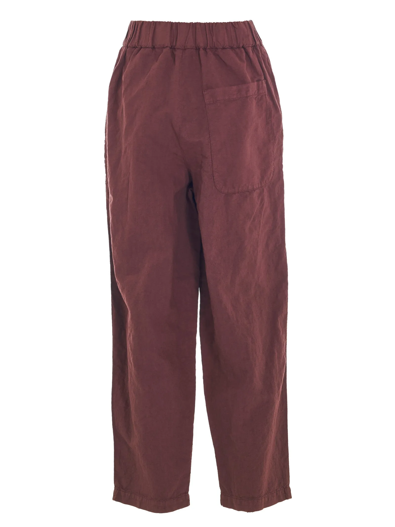Barena Crinkled Effect Straight-Leg Trousers