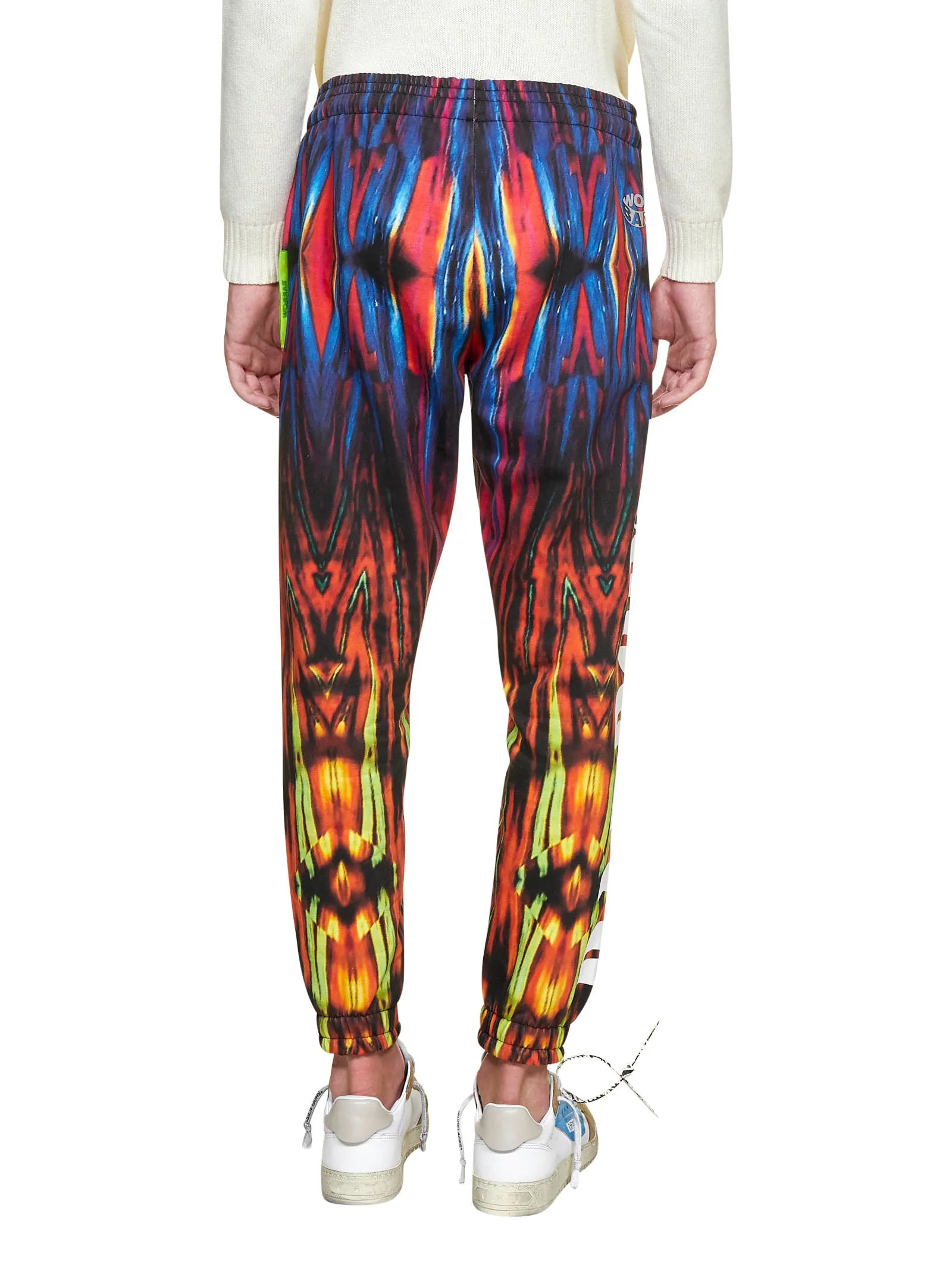 Barrow Abstract-Print Slim Cut Trousers
