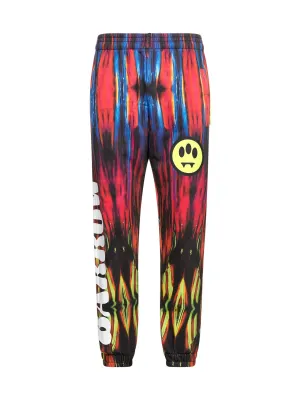 Barrow Abstract-Print Slim Cut Trousers