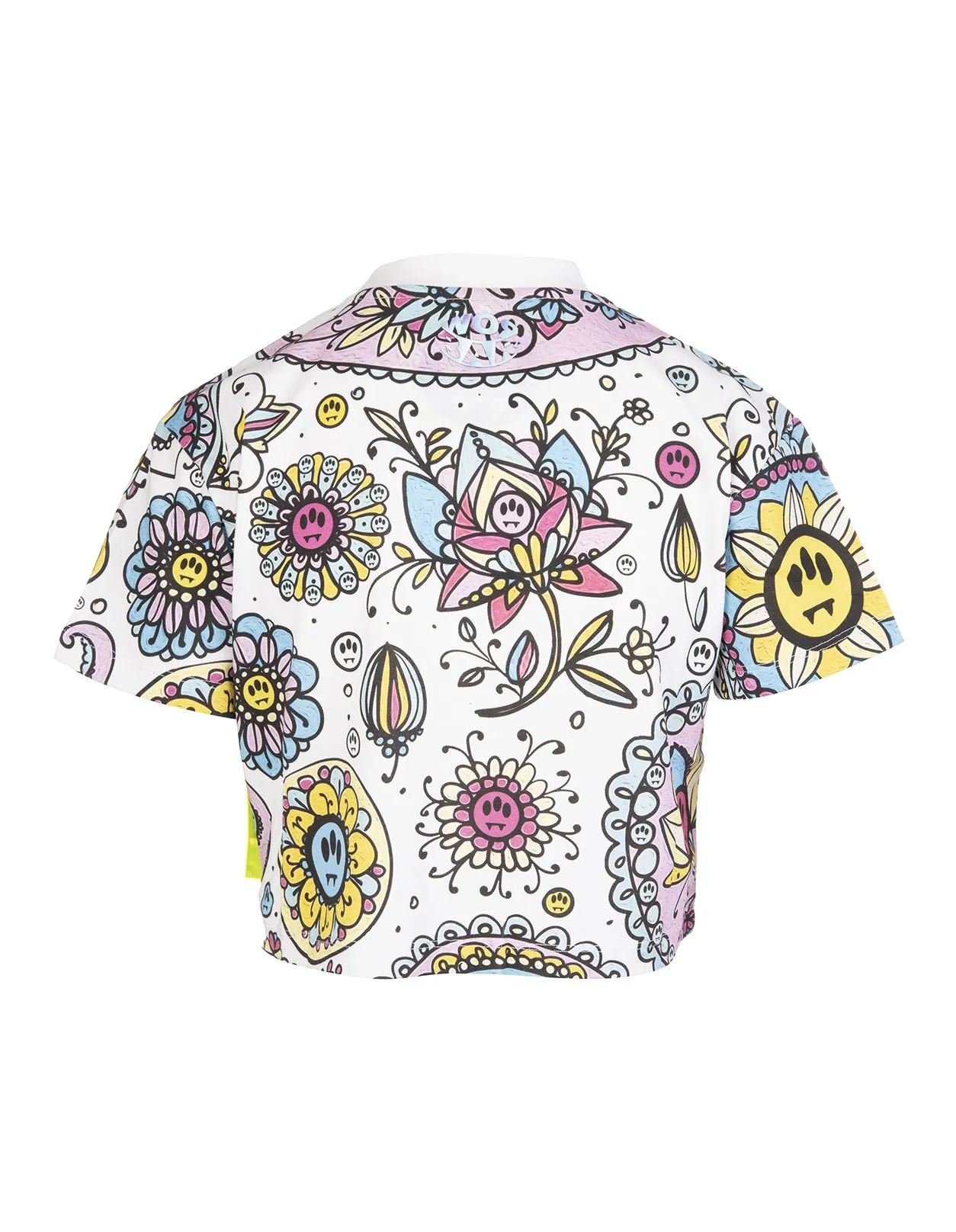 Barrow Printed Cropped T-Shirt