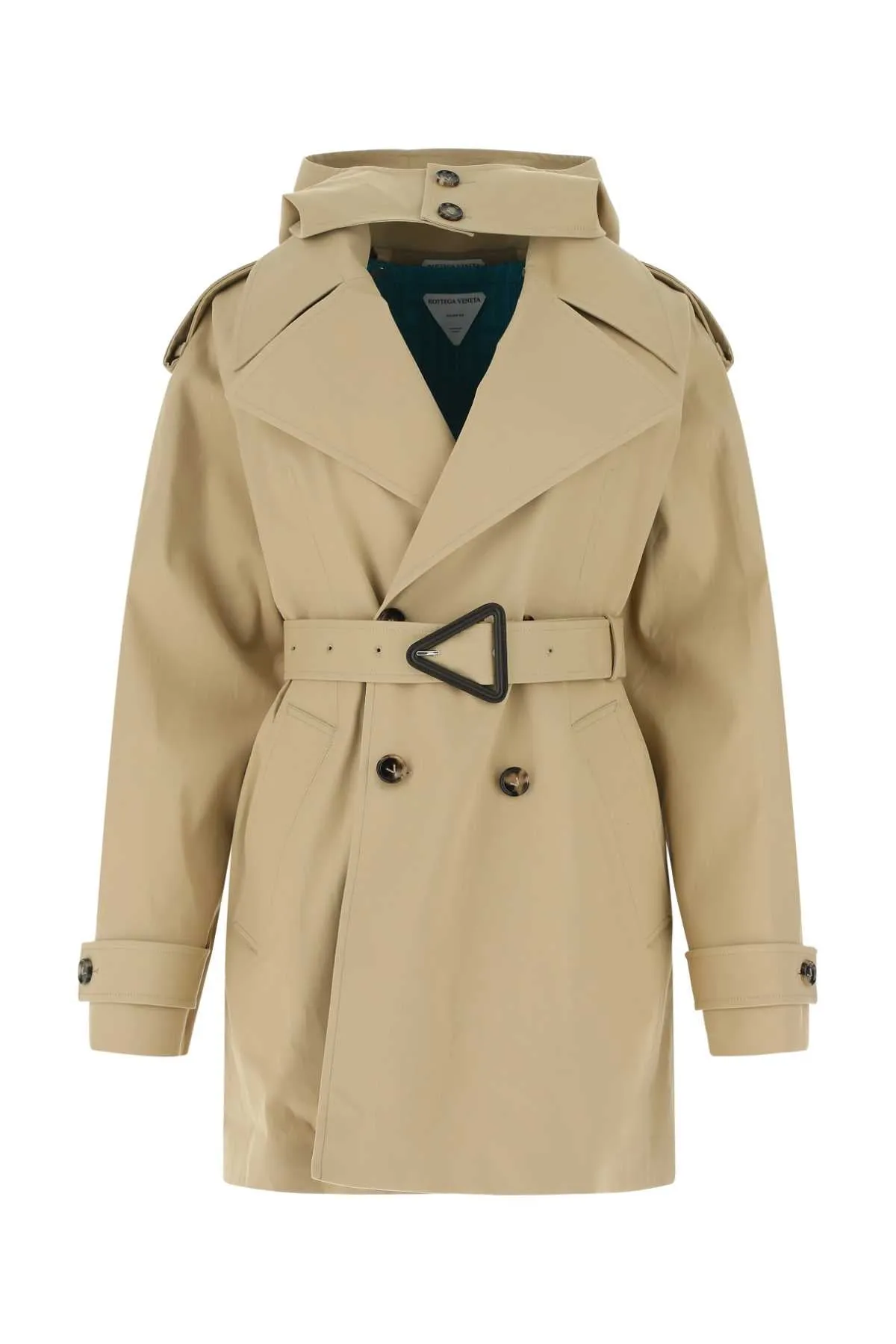 Bottega Veneta Belted Long-Sleeved Coat