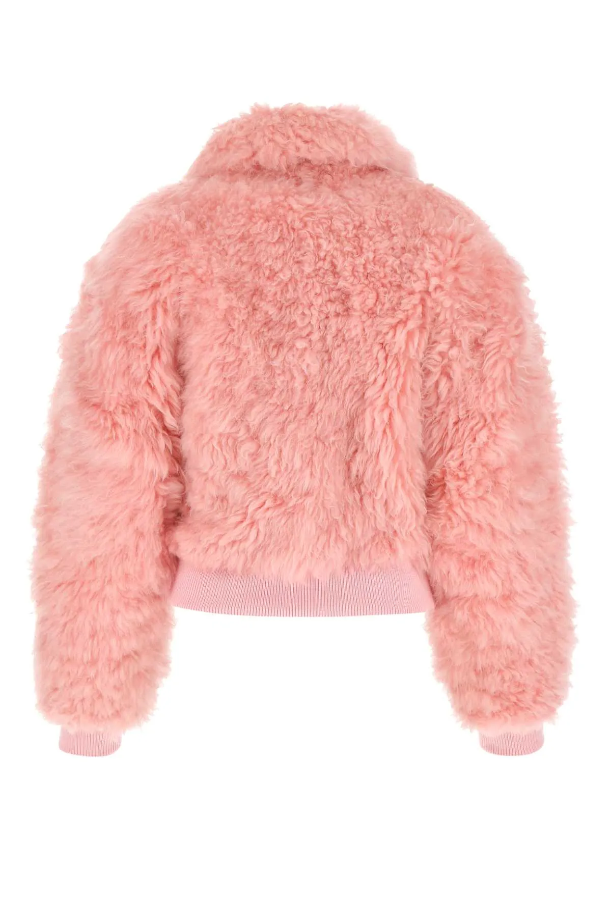 Bottega Veneta Cropped High Neck Jacket