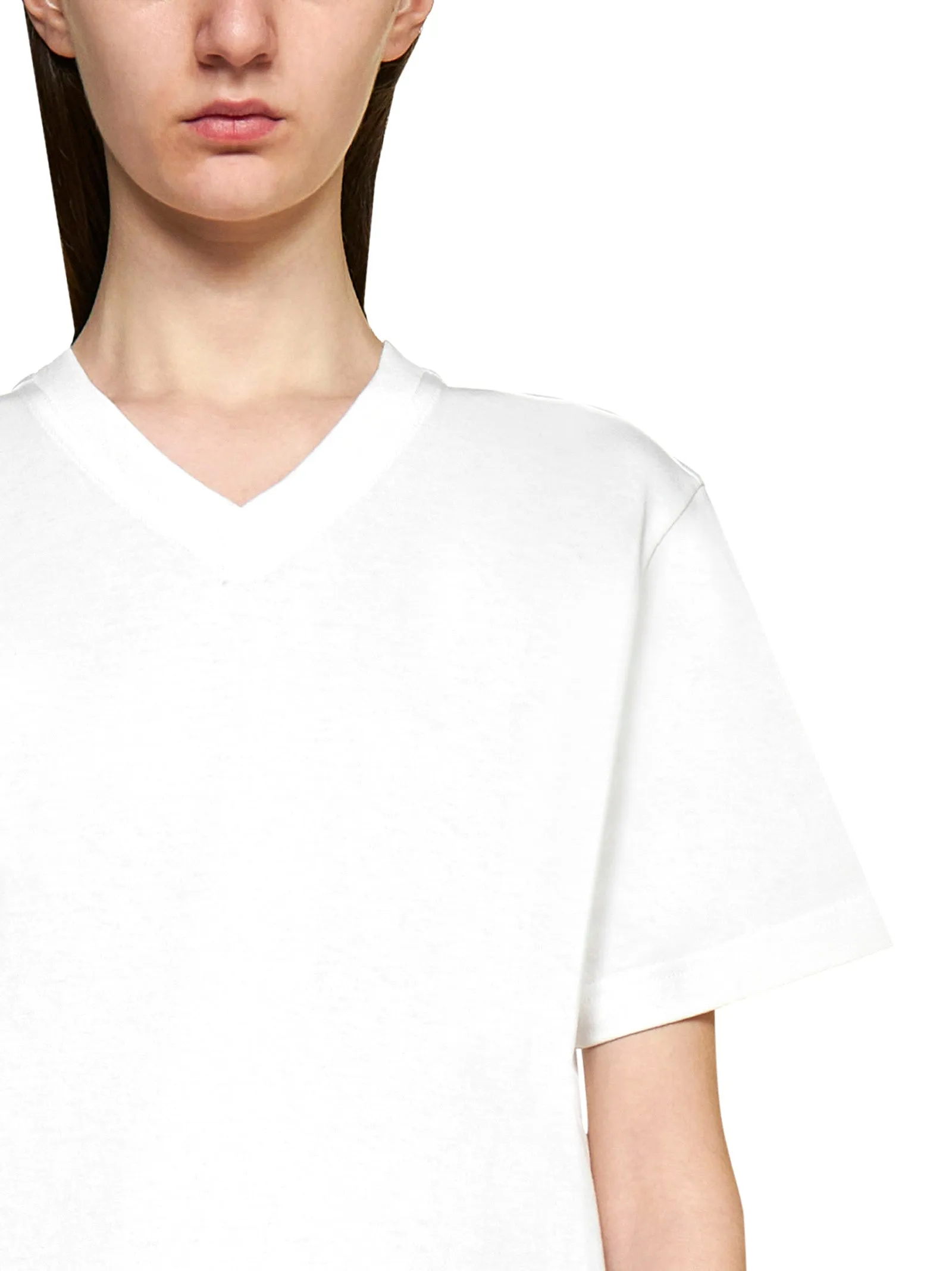 Bottega Veneta Double V-Neck T-Shirt