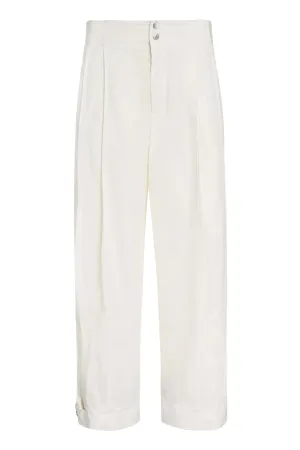 Bottega Veneta High Waist Wide-Leg Pants