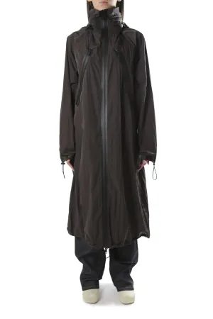 Bottega Veneta Zip-Detailed Longline Coat