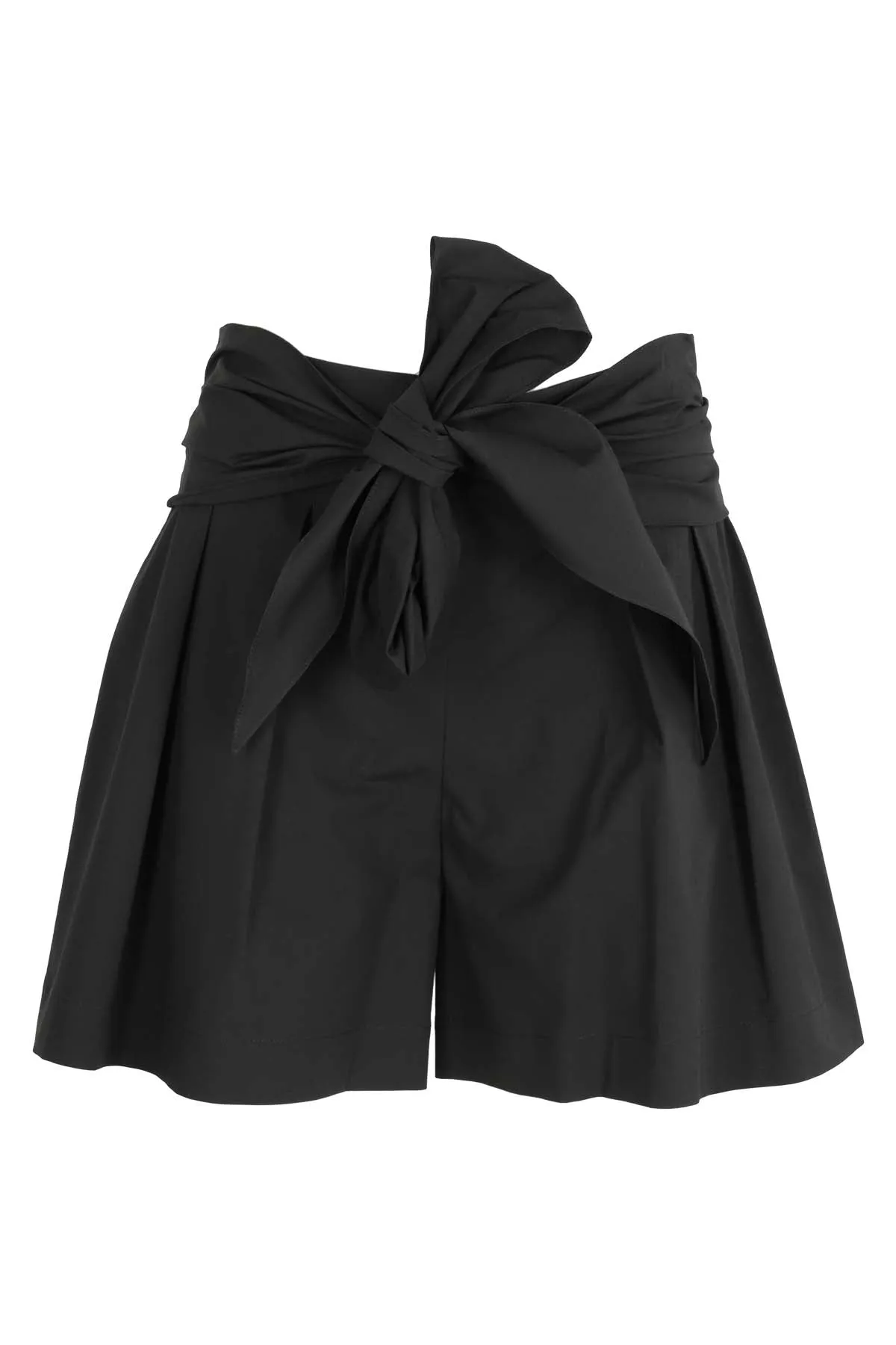Boutique Moschino Belted High Waist Tailored Shorts