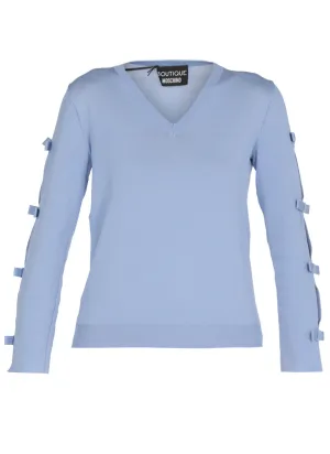 Boutique Moschino Bow Detailed Sweater