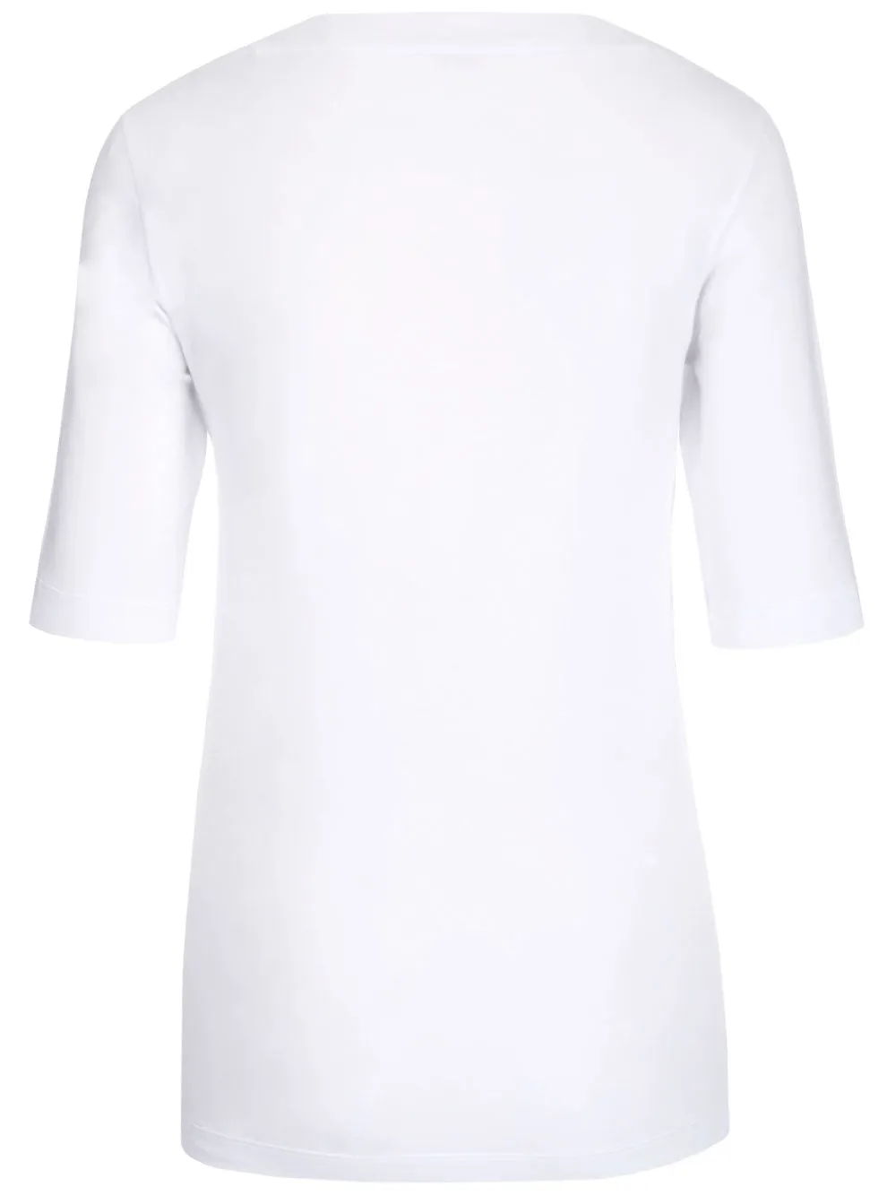 Brunello Cucinelli Boat Neck Quarter Sleeve Top