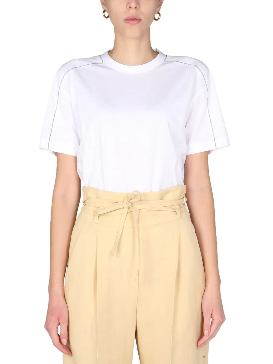 Brunello Cucinelli Crewneck Classic T-Shirt