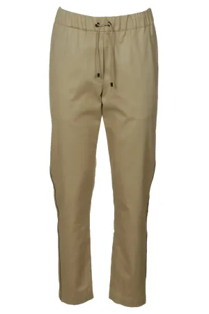 Brunello Cucinelli Drawstring Straight Leg Trousers