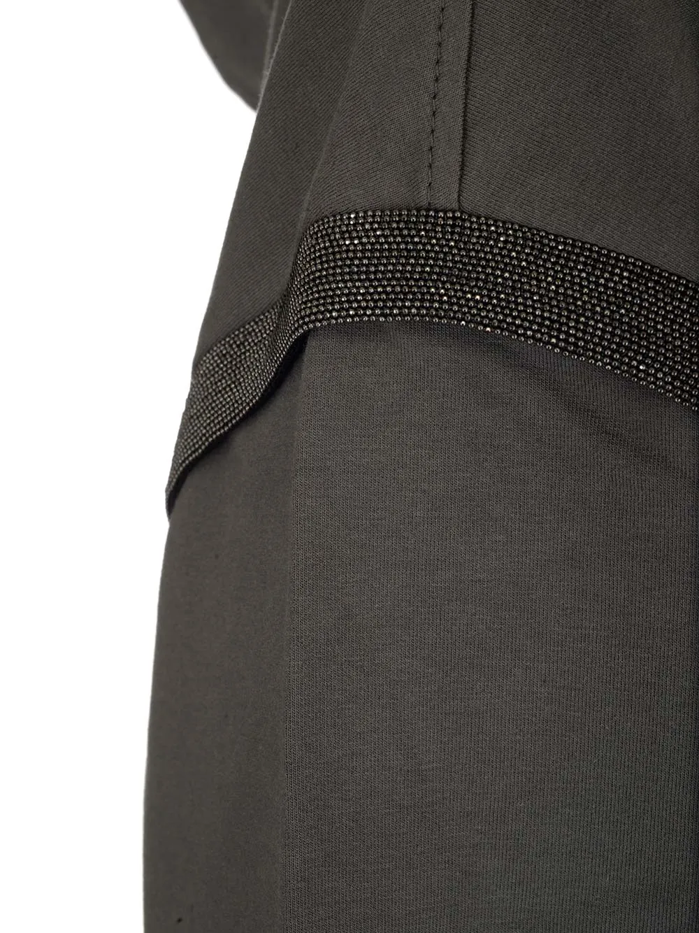 Brunello Cucinelli Drawstring Zipped Hoodie