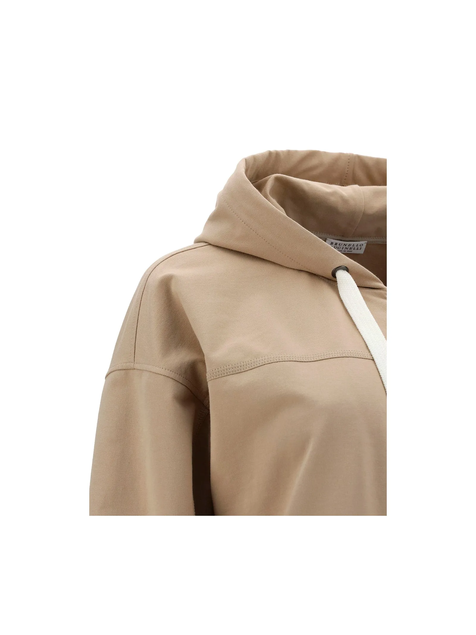Brunello Cucinelli Drawstring Zipped Hoodie
