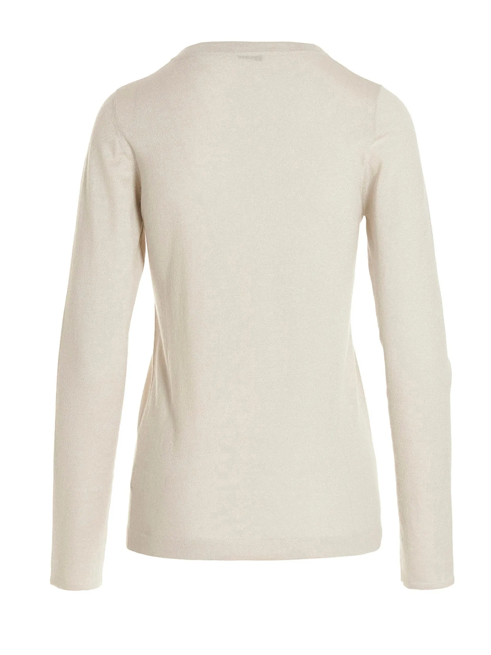 Brunello Cucinelli Metallic Long Sleeved Crewneck Sweater