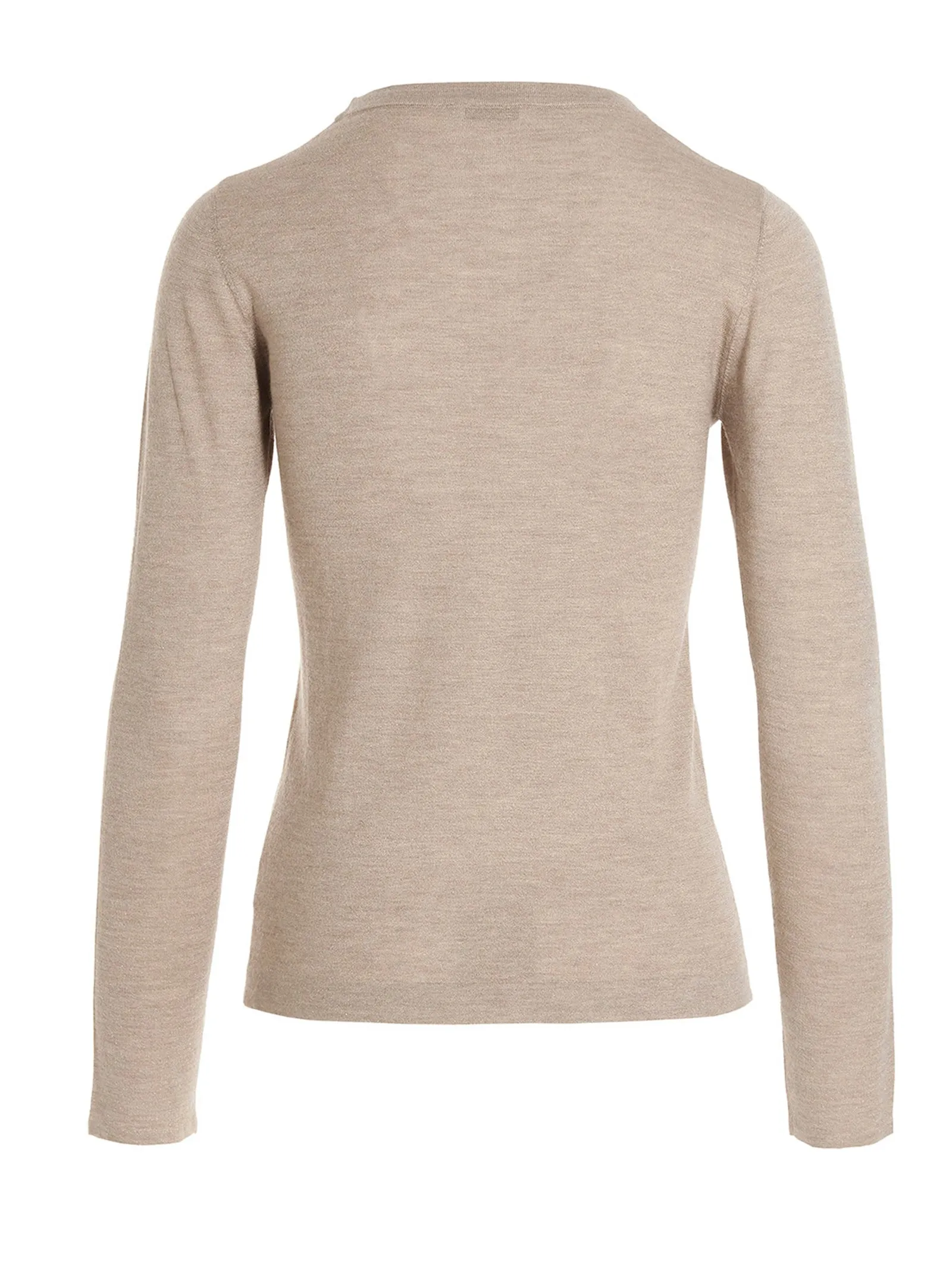Brunello Cucinelli Metallic Long Sleeved Crewneck Sweater