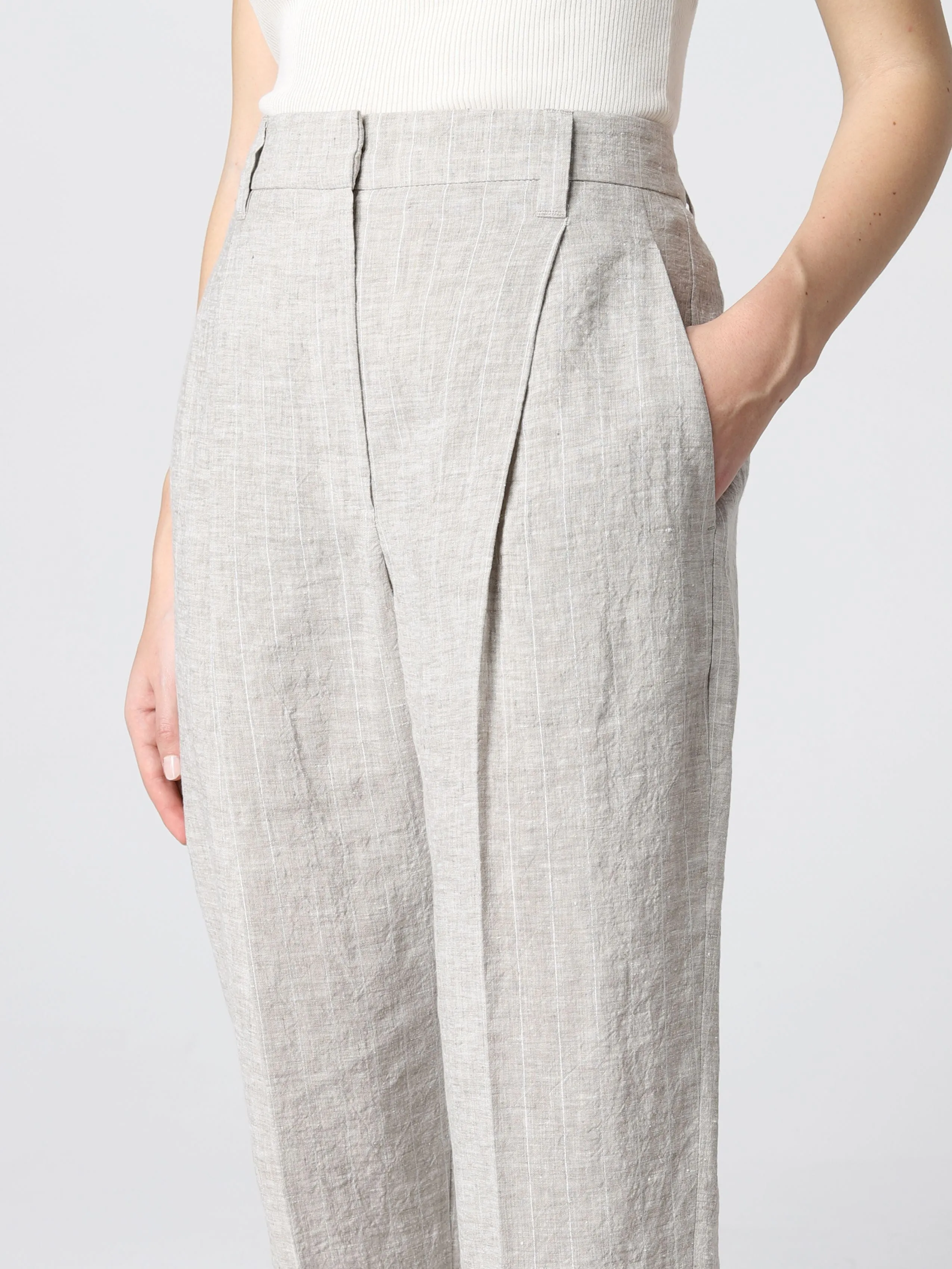 Brunello Cucinelli Pleated Tailored Trousers