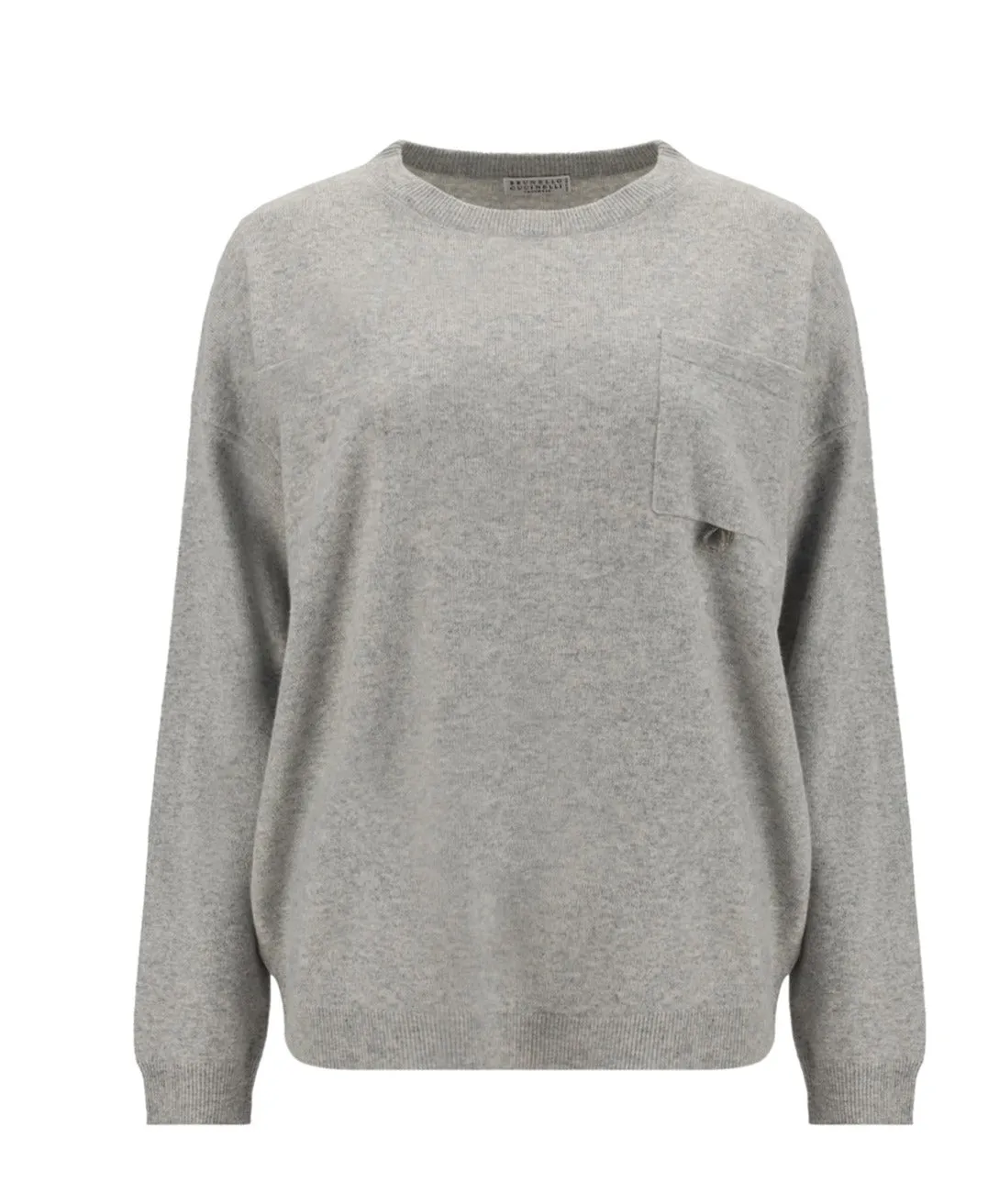 Brunello Cucinelli Round-Neck Long Sleeved Sweater