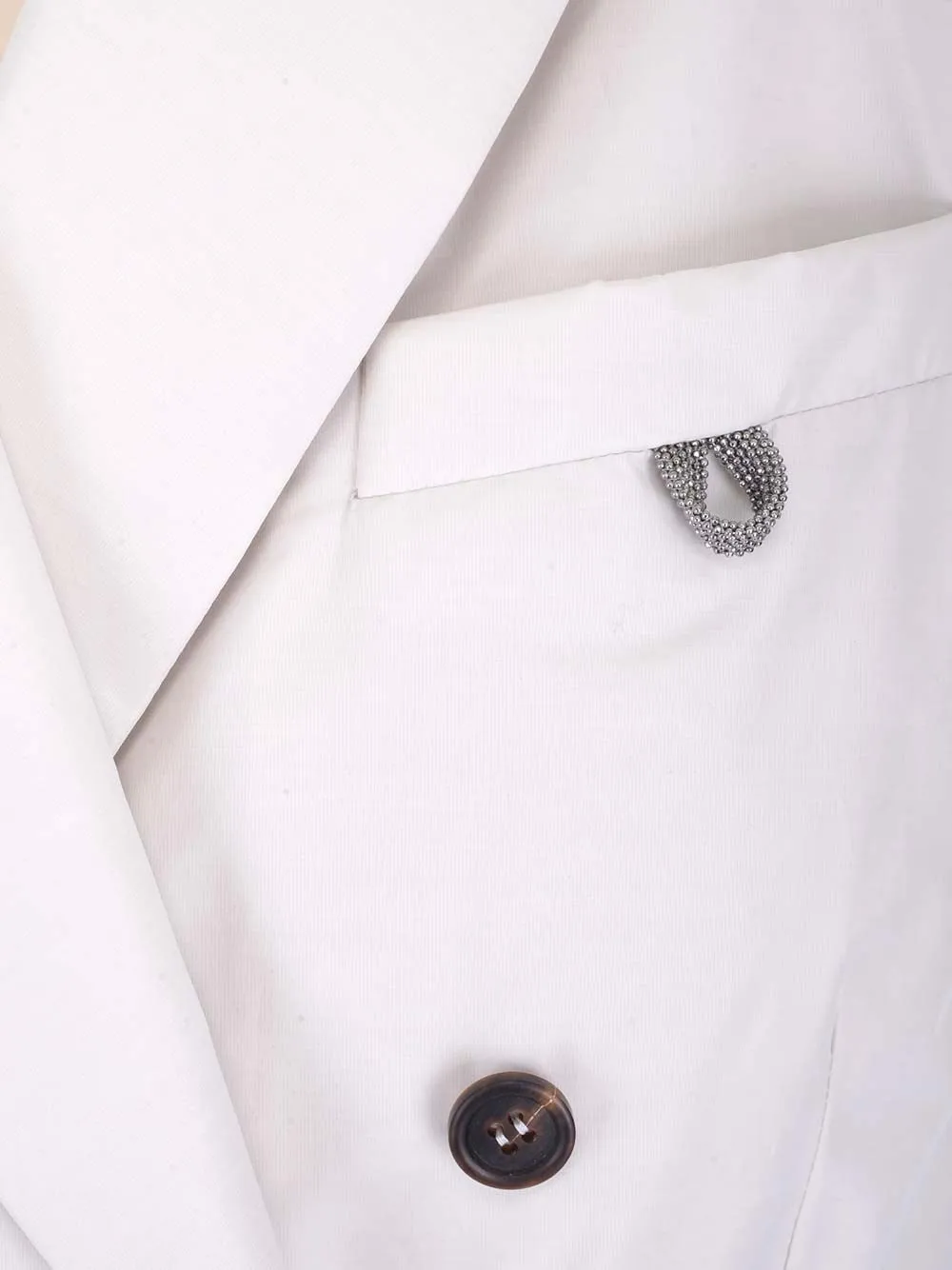 Brunello Cucinelli Sleeveless Double-Breasted Jacket