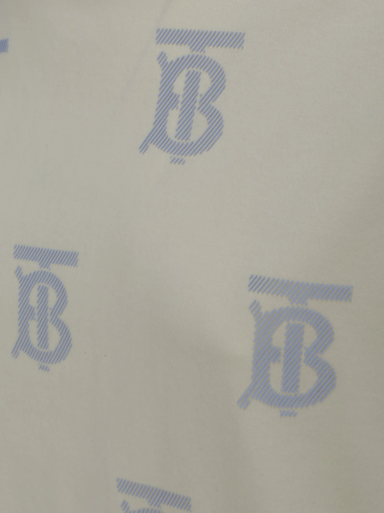 Burberry All Over Logo Crewneck T-Shirt
